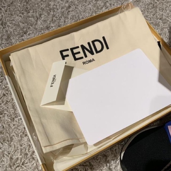 FENDI  Sneaker Filato 2 Righine - Picture 2 of 3